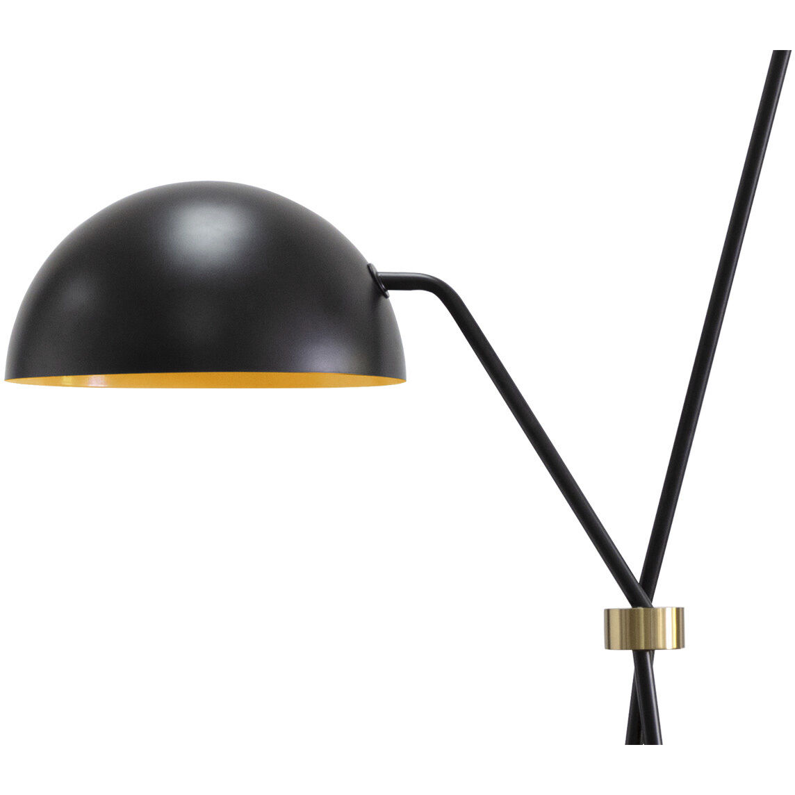 Faven 79 inch 60.00 watt Black Floor Lamp Portable Light
